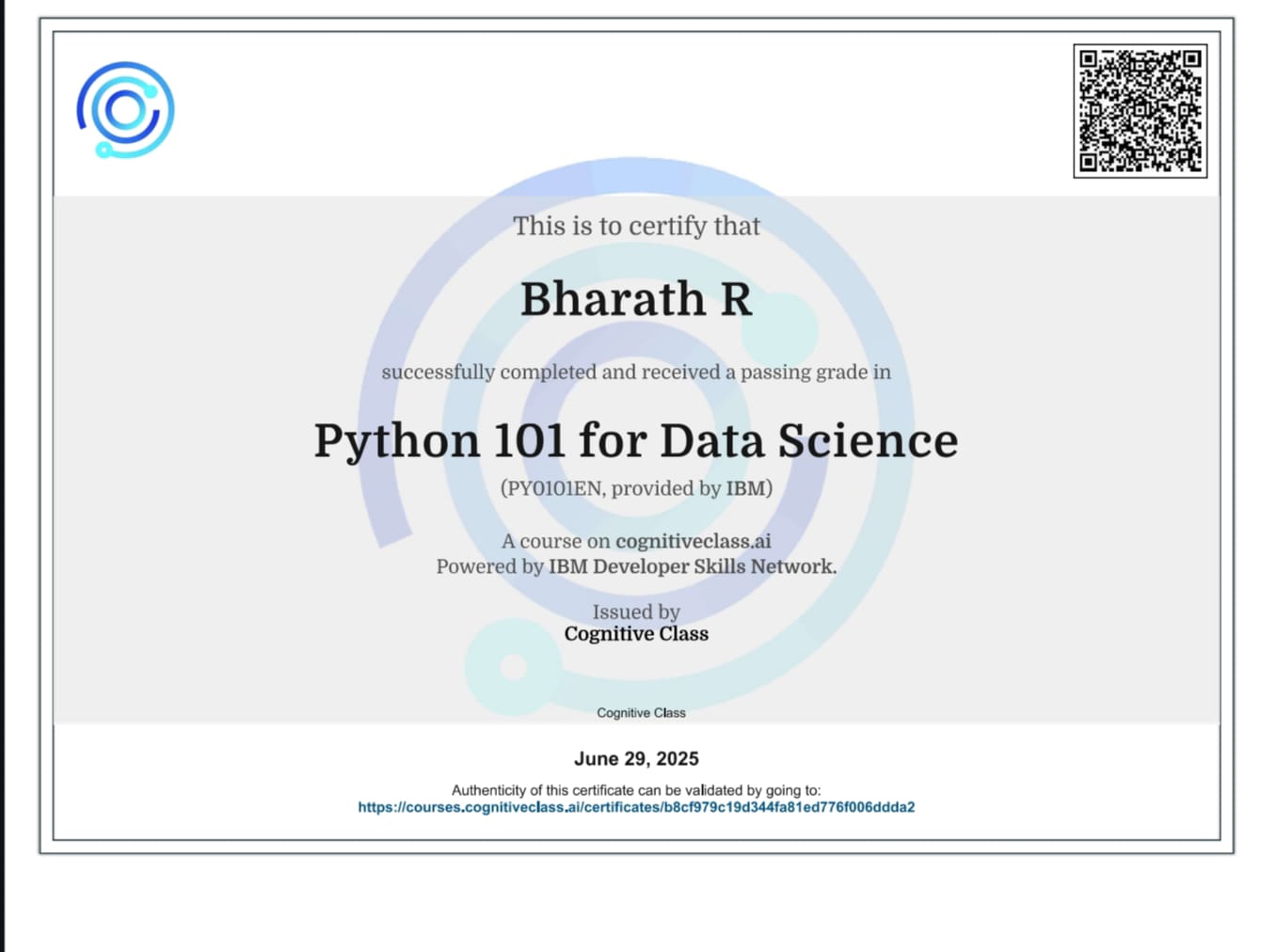 IBM Certification